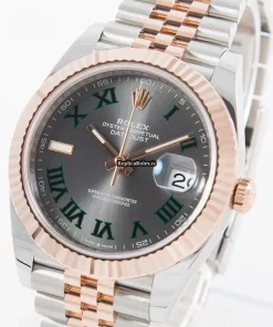 Nice Replica Rolex Datejust II 126331 Caliber 3235 Automatic Movement 41mm Gold/steel Case Mens/unisex Watch