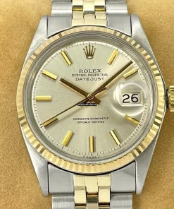 Superior Replica Rolex Datejust 1601 Caliber 1570 Automatic Movement 36x44mm Gold/steel Case Mens/unisex Watch