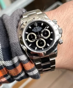 Defect Replica Rolex Daytona 116520 Caliber 4130 Automatic Movement 40mm Steel Case Mens/unisex Watch