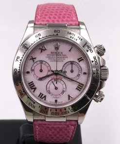 Luxury Replica Rolex Daytona 116519 Caliber 4130 Automatic Movement 40mm White Gold Case Mens/unisex Watch