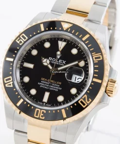 Ideal Replica Rolex Sea-dweller 126603 Caliber 3235 Automatic Movement 43mm Gold/steel Case Mens/unisex Watch