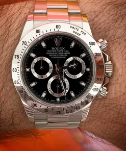 Well Made Copies Rolex Daytona 116520 Caliber 4130 Automatic Movement 40mm Steel Case Mens/unisex Watch