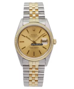 Lovely Replica Rolex Datejust 16233 Automatic Movement 36mm Gold/steel Case Mens/unisex Watch