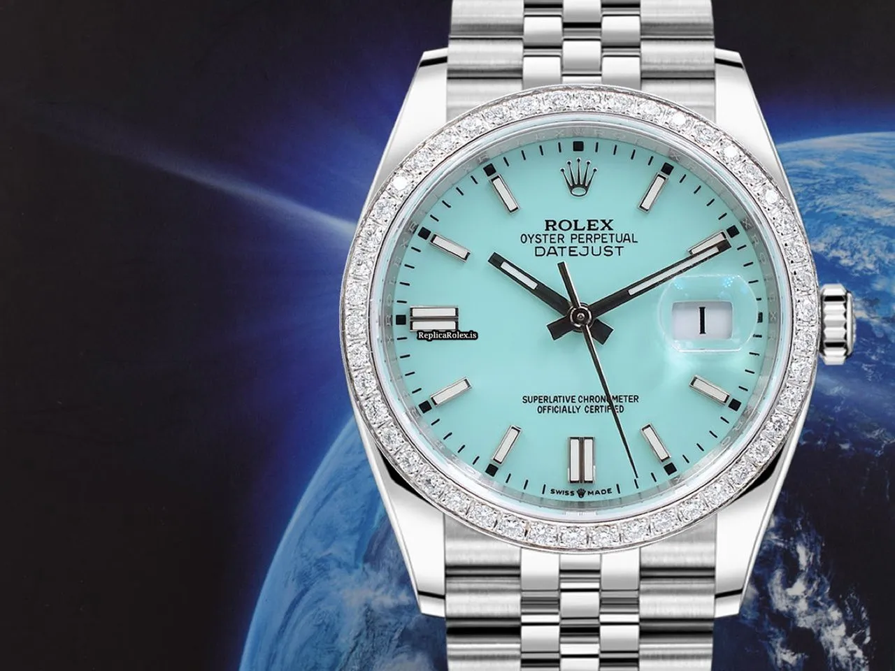 Distinctive Replica Rolex Datejust Caliber 3235 Automatic Movement 36mm Steel Case Mens/unisex Watch