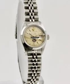 Design Replica Rolex Oyster Perpetual Lady Date 69160 Caliber 2135 Automatic Movement 26mm Steel Case Womens Watch