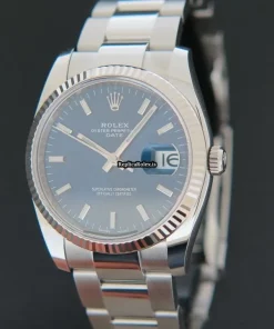 Exquisite Replica Rolex Oyster Perpetual Date 115234 Automatic Movement 34mm Gold/steel Case Mens/unisex Watch