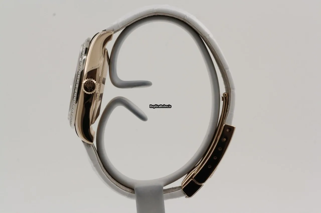 Ideal Replica Rolex Datejust 116185 Caliber 3135 Automatic Movement 36mm Rose Gold Case Mens/unisex Watch - Image 3