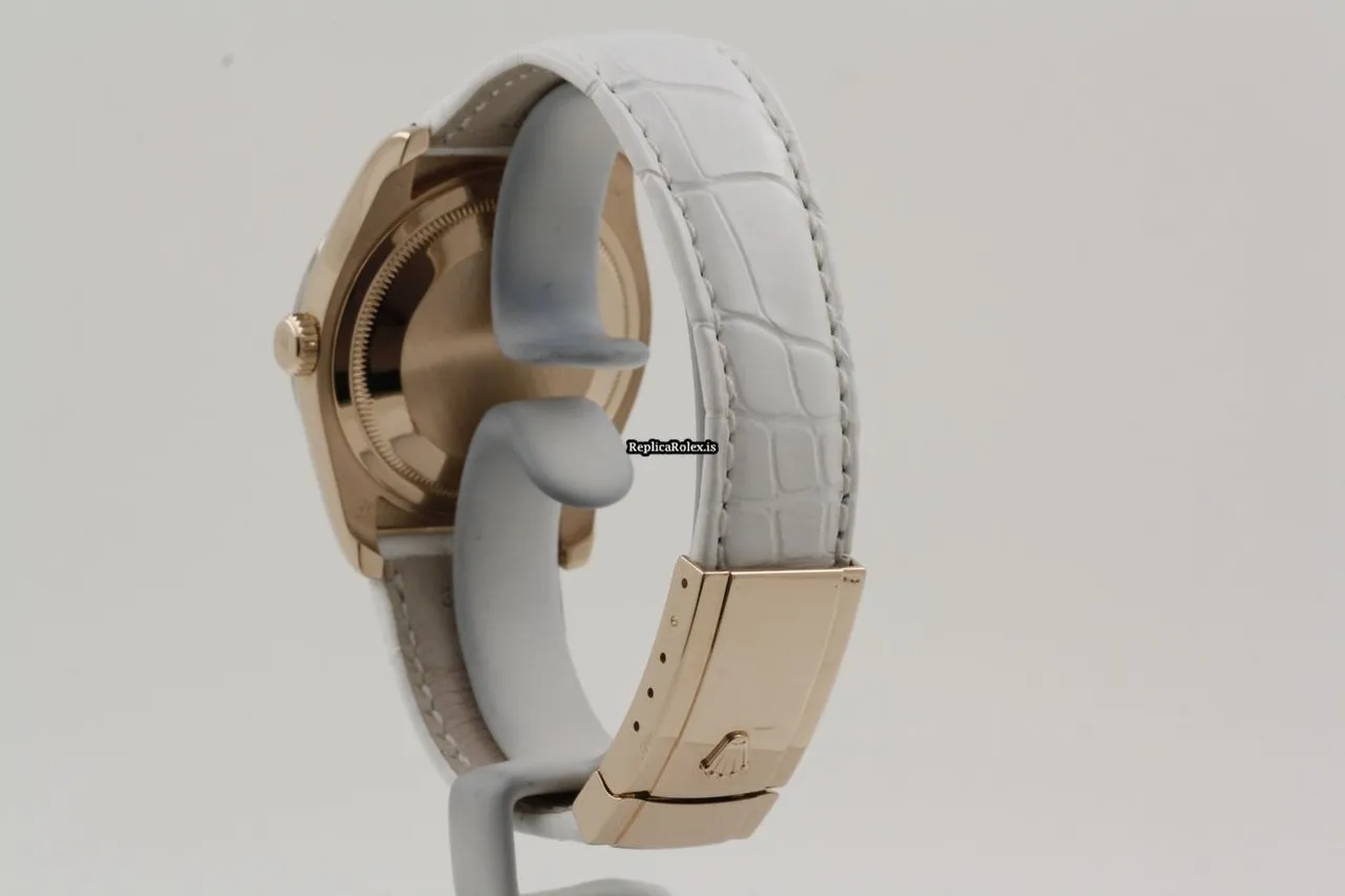 Ideal Replica Rolex Datejust 116185 Caliber 3135 Automatic Movement 36mm Rose Gold Case Mens/unisex Watch - Image 4