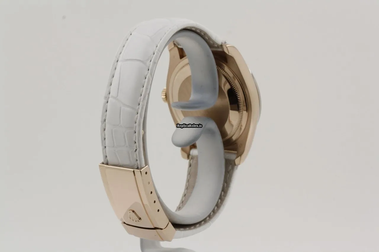 Ideal Replica Rolex Datejust 116185 Caliber 3135 Automatic Movement 36mm Rose Gold Case Mens/unisex Watch - Image 6