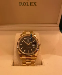 Amazing Replica Rolex Day-date 40 228238 Caliber 3255 Automatic Movement 40mm Yellow Gold Case Mens/unisex Watch