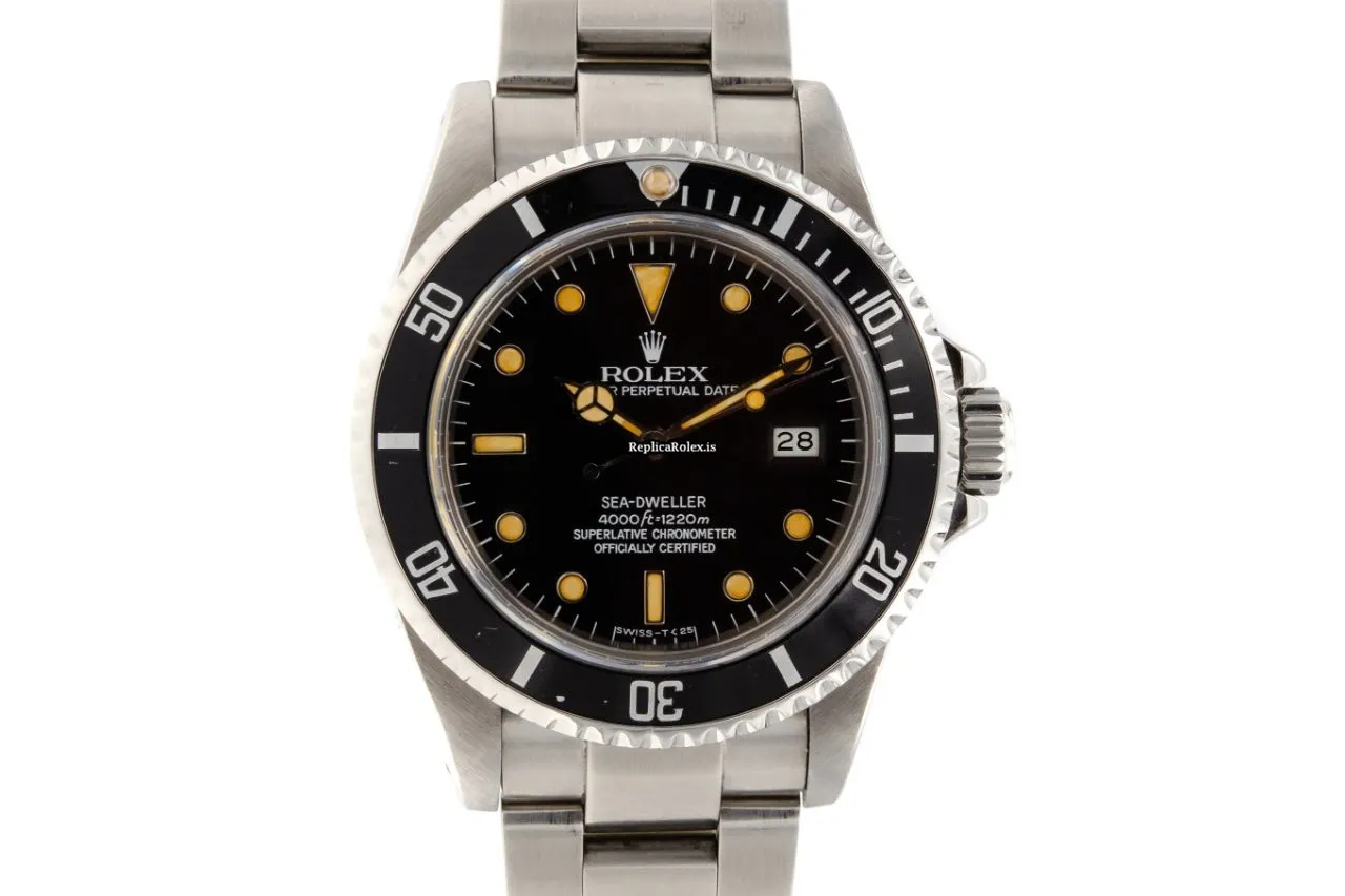 Trustworthy Replica Rolex Sea-dweller 16660 Caliber 3035 Automatic Movement 40mm Steel Case Mens/unisex Watch