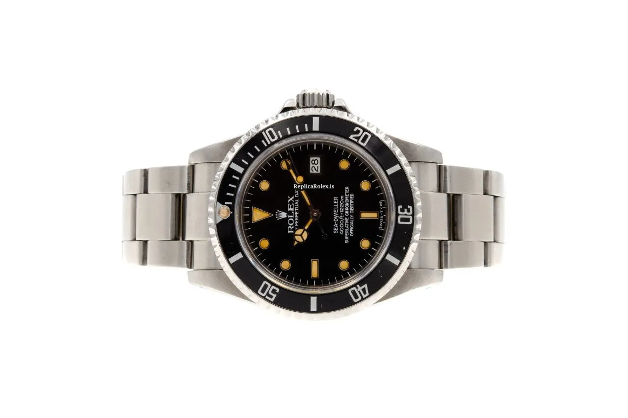 Trustworthy Replica Rolex Sea-dweller 16660 Caliber 3035 Automatic Movement 40mm Steel Case Mens/unisex Watch - Image 2