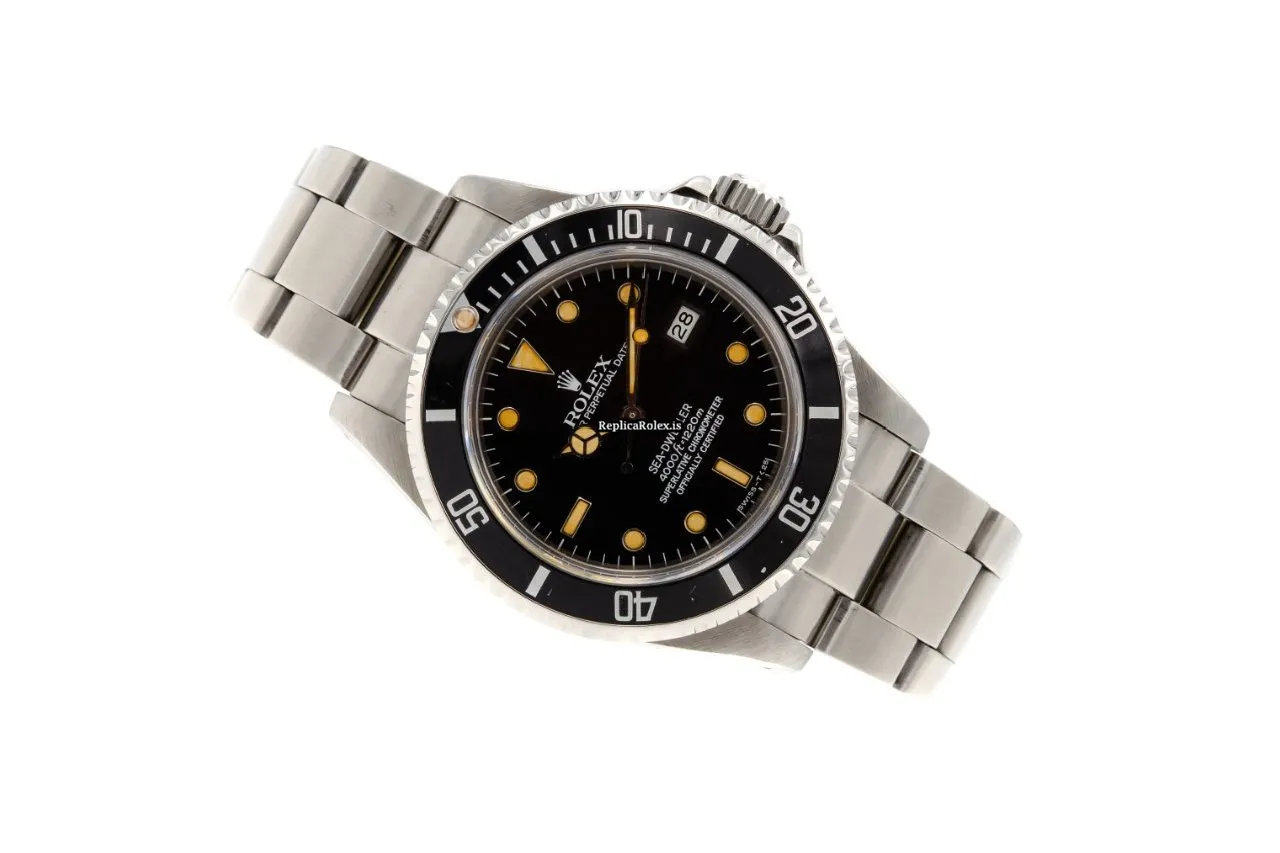 Trustworthy Replica Rolex Sea-dweller 16660 Caliber 3035 Automatic Movement 40mm Steel Case Mens/unisex Watch - Image 3