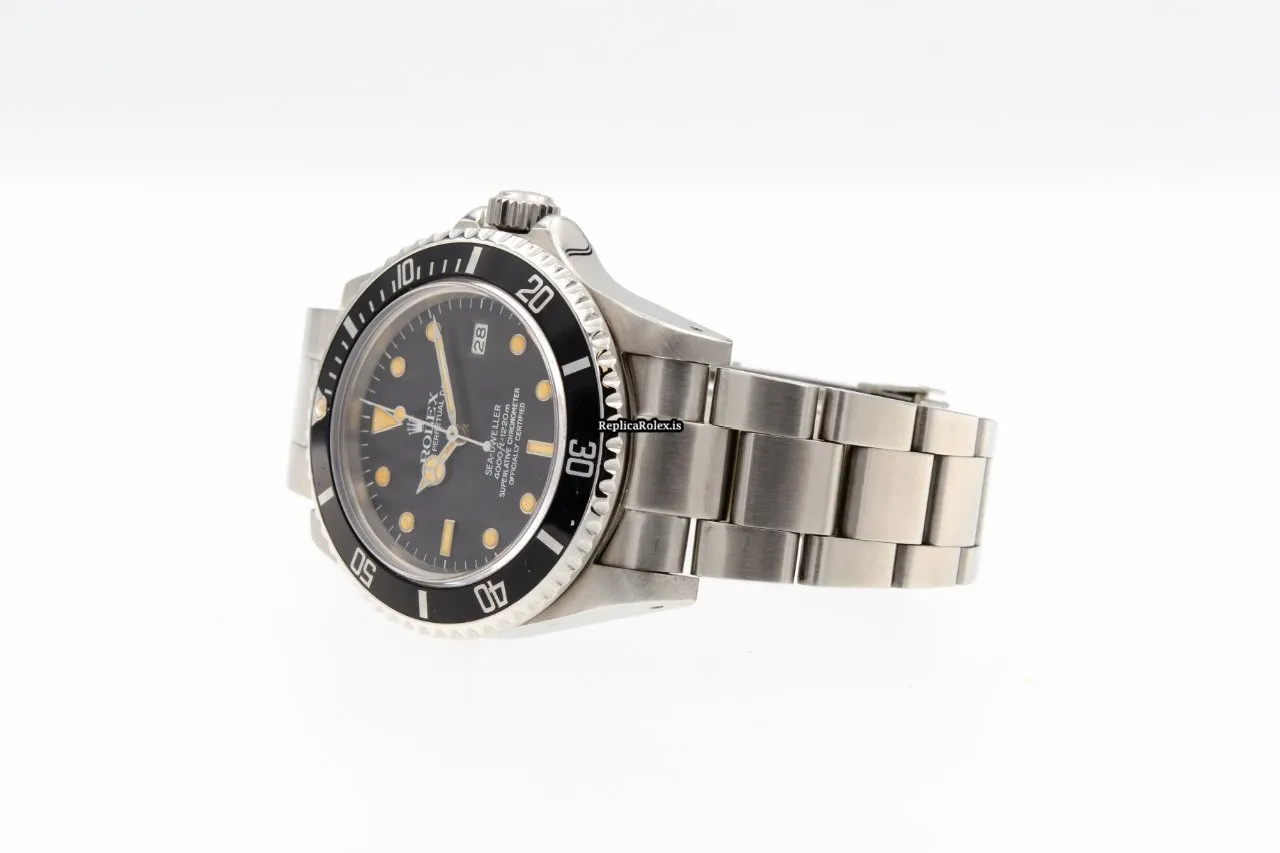 Trustworthy Replica Rolex Sea-dweller 16660 Caliber 3035 Automatic Movement 40mm Steel Case Mens/unisex Watch - Image 5