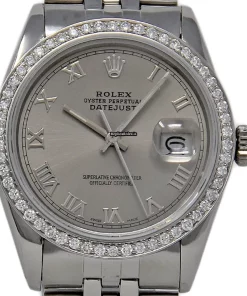 Best Fake Rolex Datejust 16030 Automatic Movement 36mm Steel Case Mens/unisex Watch