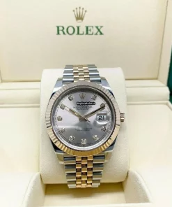 Beautiful Replica Rolex Datejust II 126331 Caliber 3235 Automatic Movement 41mm Gold/steel Case Mens/unisex Watch
