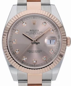 Durable Fake Rolex Datejust II 126331g Caliber 3235 Automatic Movement 41mm Gold/steel Case Watch