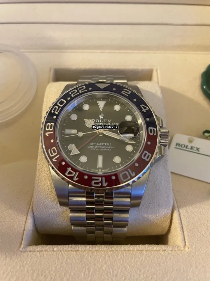 Design Copy Rolex Gmt-master II 126710blro Caliber 3285 Automatic Movement 40mm Steel Case Mens/unisex Watch