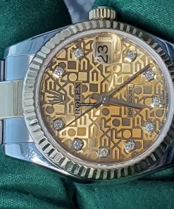 Appealing Replica Rolex Lady-datejust 178273 Caliber 2235 Automatic Movement 31mm Gold/steel Case Womens Watch