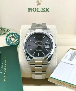 Stylish Fake Rolex Datejust 126300 Caliber 3235 Automatic Movement 41x48mm Steel Case Mens/unisex Watch