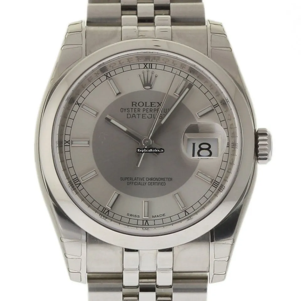 Excellent Fakes Rolex Datejust 116200 Caliber 3135 Automatic Movement 36mm Steel Case Mens/unisex Watch