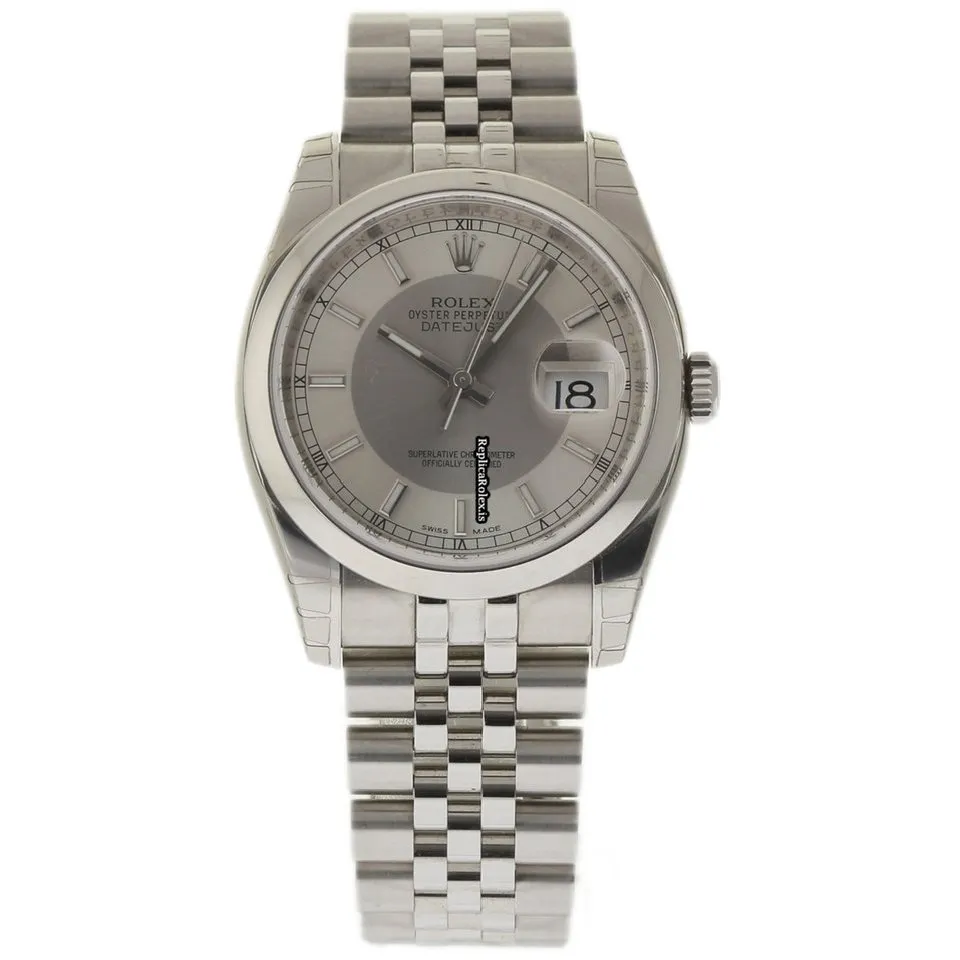 Excellent Fakes Rolex Datejust 116200 Caliber 3135 Automatic Movement 36mm Steel Case Mens/unisex Watch - Image 2