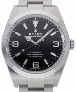 Trustworthy Copies Rolex Explorer 214270 Caliber 3132 Automatic Movement 39mm Steel Case Watch