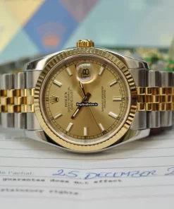 Discount Fake Rolex Datejust 116233 Caliber 3135 Automatic Movement 36mm Gold/steel Case Mens/unisex Watch