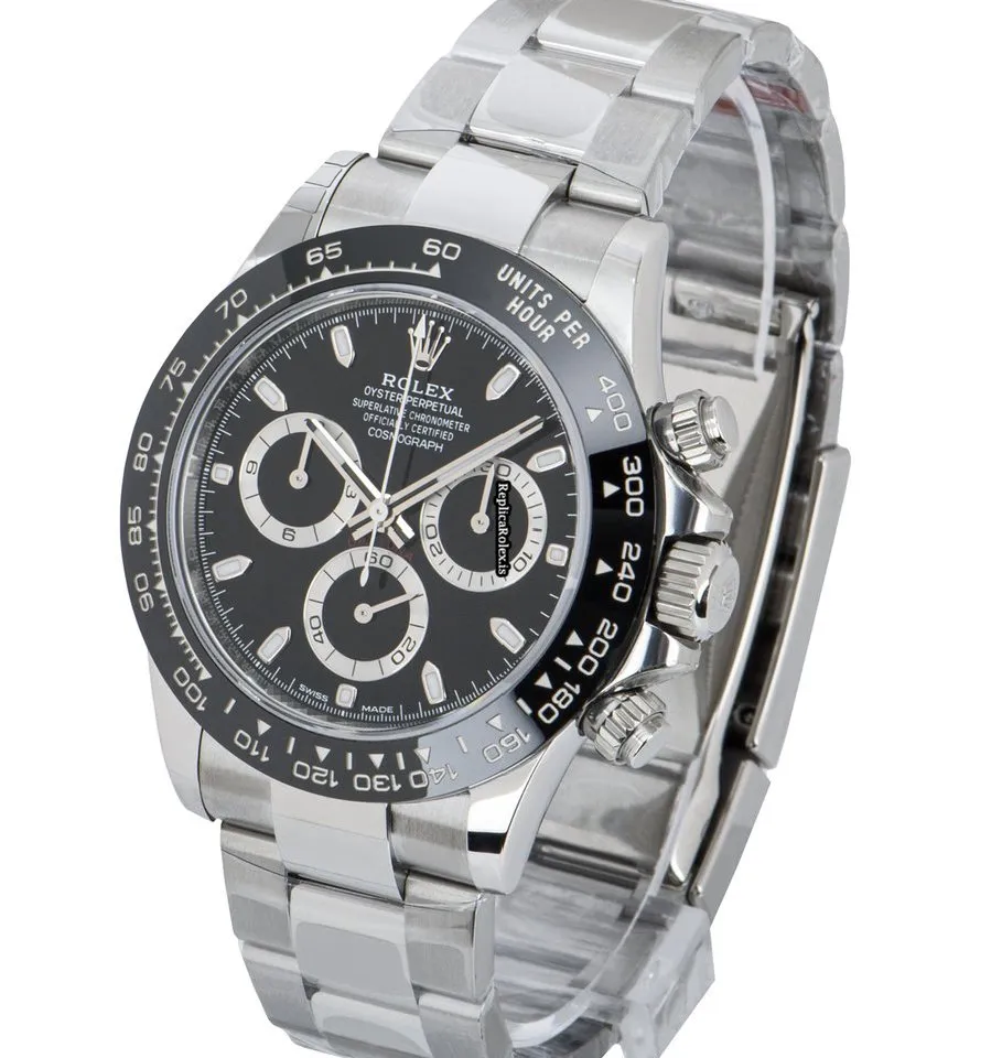Discount Replica Rolex Daytona 116500ln Caliber 4130 Automatic Movement 40mm Steel Case Mens/unisex Watch - Image 3