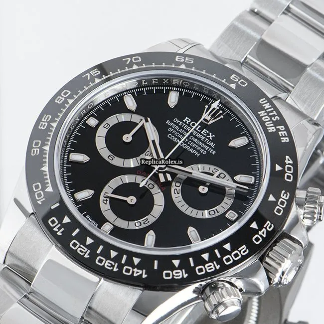Discount Replica Rolex Daytona 116500ln Caliber 4130 Automatic Movement 40mm Steel Case Mens/unisex Watch - Image 8