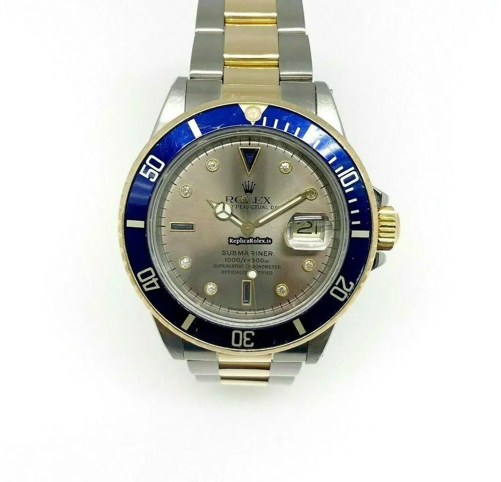 Trustworthy Replica Rolex Submariner Date 1680 Caliber 1570 Automatic Movement 40mm Yellow Gold Case Mens/unisex Watch