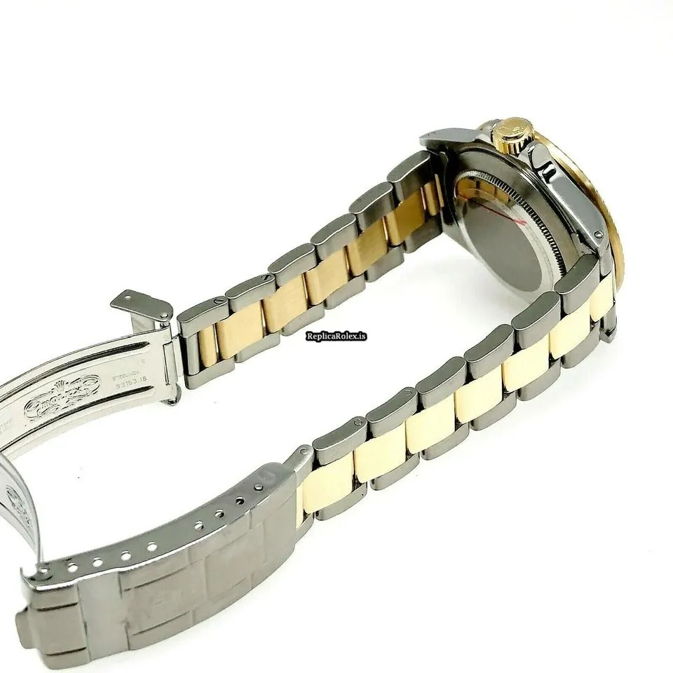 Trustworthy Replica Rolex Submariner Date 1680 Caliber 1570 Automatic Movement 40mm Yellow Gold Case Mens/unisex Watch - Image 12