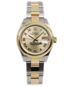 Nice Replica Rolex Lady-datejust 279163 Automatic Movement 28mm Gold/steel Case Womens Watch
