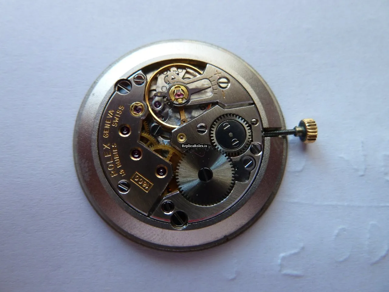 Top Replica Rolex Cellini 3673 Caliber 1600 Manual Winding Movement 31mm Yellow Gold Case Mens/unisex Watch - Image 5