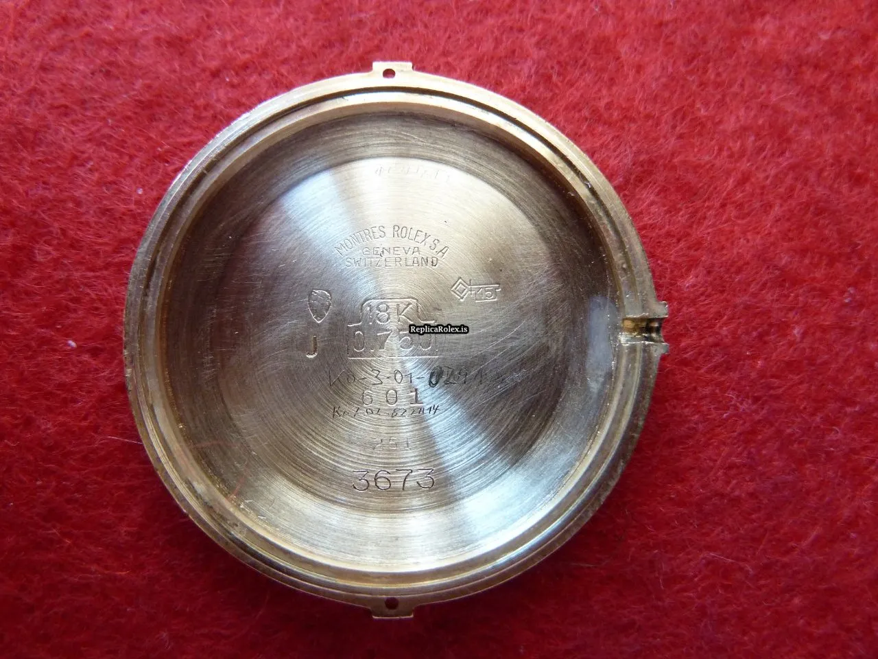 Top Replica Rolex Cellini 3673 Caliber 1600 Manual Winding Movement 31mm Yellow Gold Case Mens/unisex Watch - Image 7