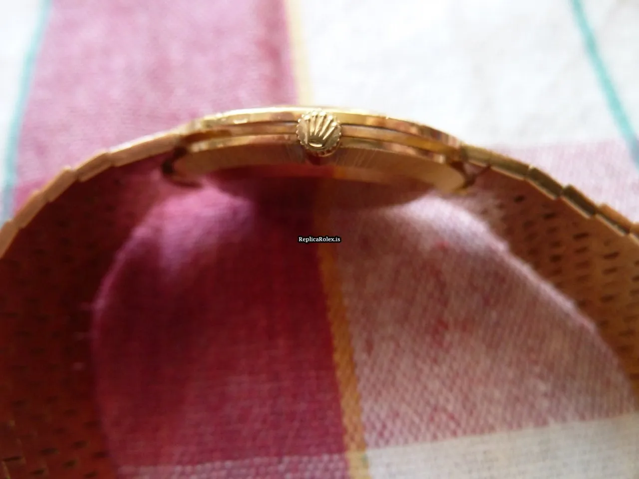 Top Replica Rolex Cellini 3673 Caliber 1600 Manual Winding Movement 31mm Yellow Gold Case Mens/unisex Watch - Image 8