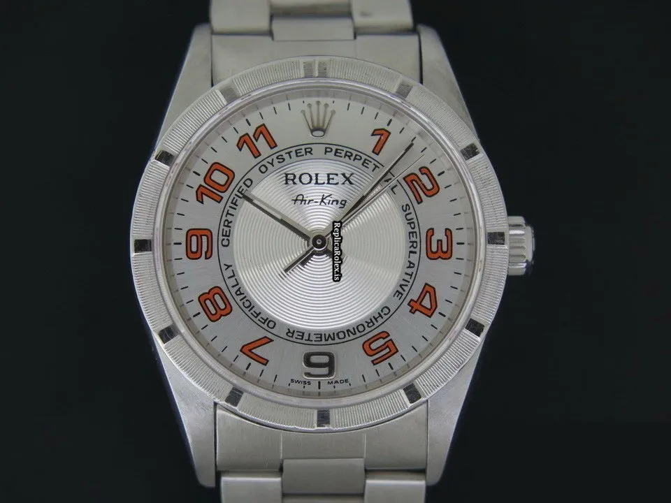 Wonderful Replicas Rolex Air King Precision 14010 Automatic Movement 34mm Steel Case Mens/unisex Watch - Image 2