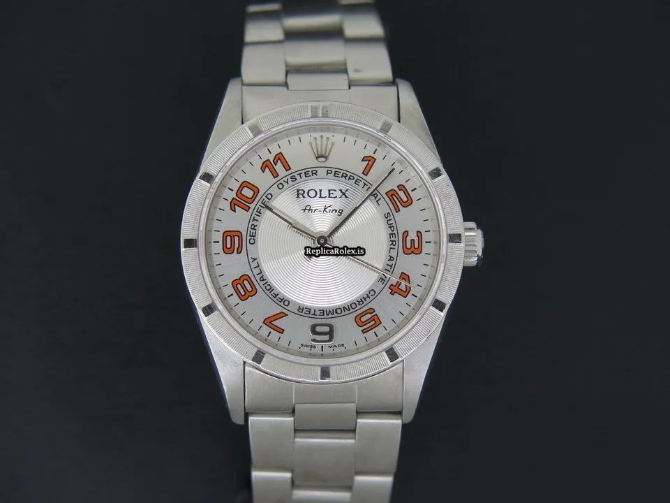 Wonderful Replicas Rolex Air King Precision 14010 Automatic Movement 34mm Steel Case Mens/unisex Watch - Image 3