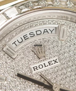 Luxury Replica Rolex Day-date 40 228396tbr Caliber 3255 Automatic Movement 40mm Platinum Case Mens/unisex Watch
