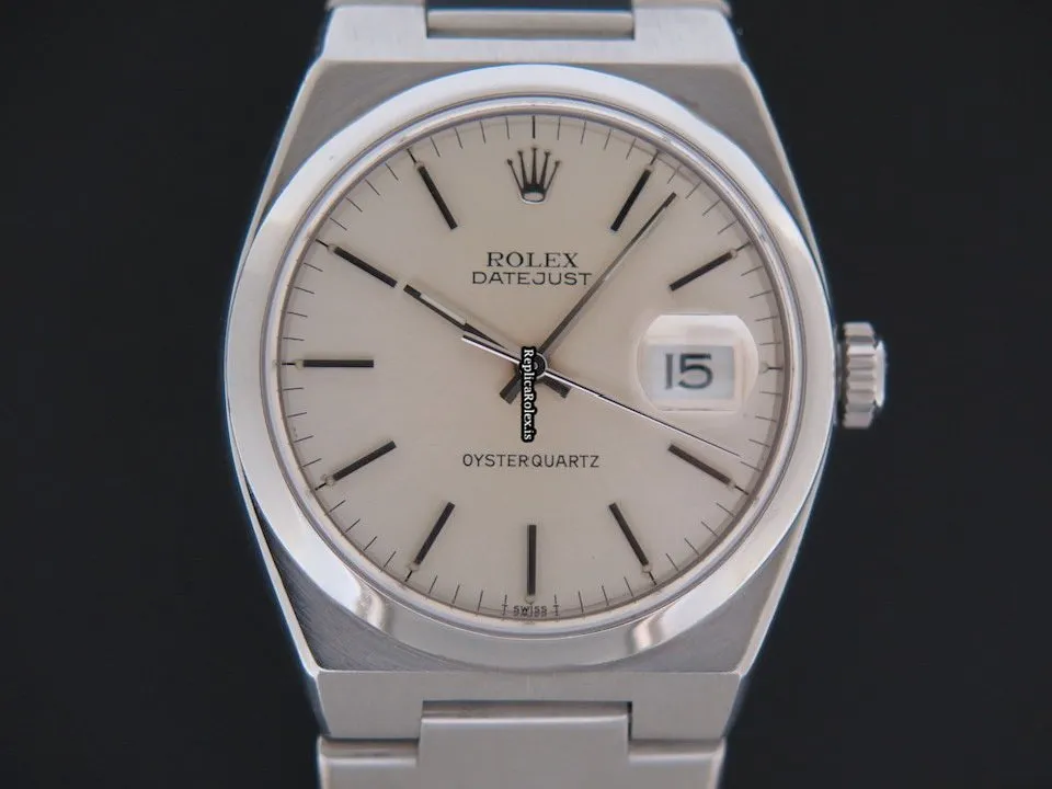 Stylish Replica Rolex Datejust Oysterquartz 17000 Quartz Movement 36mm Steel Case Mens/unisex Watch - Image 2
