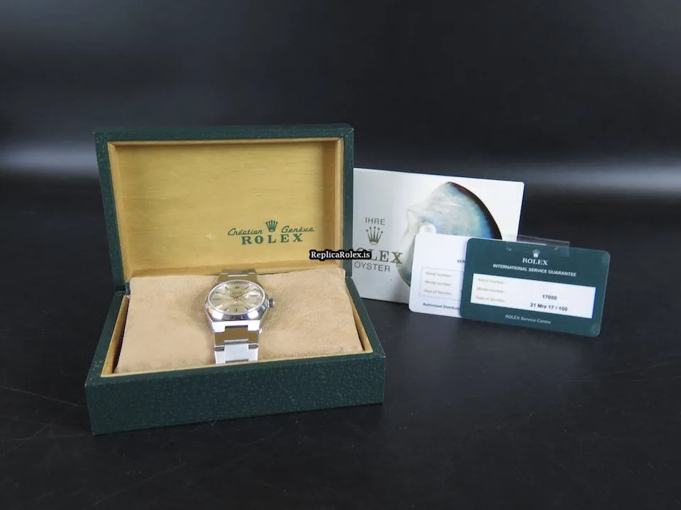 Stylish Replica Rolex Datejust Oysterquartz 17000 Quartz Movement 36mm Steel Case Mens/unisex Watch - Image 4