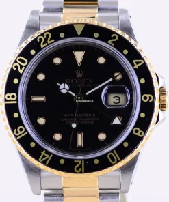 Good Replica Rolex Gmt-master II 16713 Caliber 3185 Automatic Movement 40mm Gold/steel Case Mens/unisex Watch
