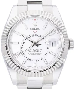 Ideal Replica Rolex Sky-dweller 326934 Caliber 9001 Automatic Movement 42mm Gold/steel Case Watch