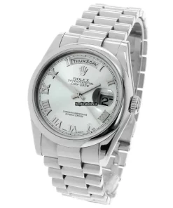 Trustworthy Replica Rolex Day-date 36 118206 Automatic Movement 36mm Platinum Case Mens/unisex Watch