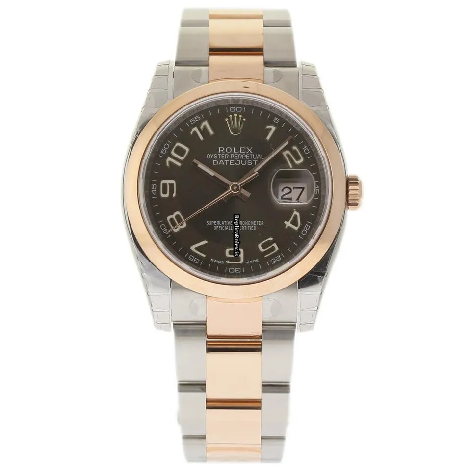 Affordable Replica Rolex Datejust 116201 Caliber 3135 Automatic Movement 36mm Steel Case Mens/unisex Watch - Image 2