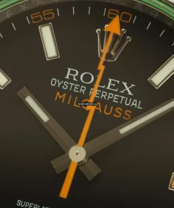 Excellent Replica Rolex Milgauss 116400gv Cosc Automatic Movement 40mm Steel Case Mens/unisex Watch