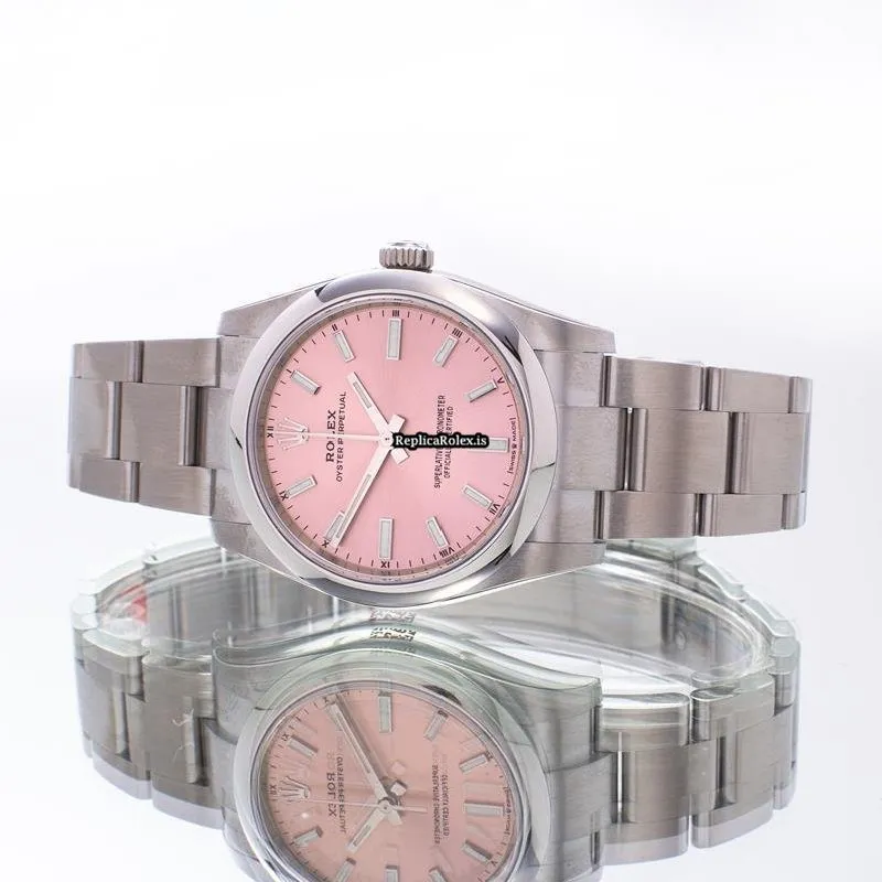 Epic Copy Rolex Oyster Perpetual 34 124200 Automatic Movement 34mm Steel Case Womens Watch - Image 2