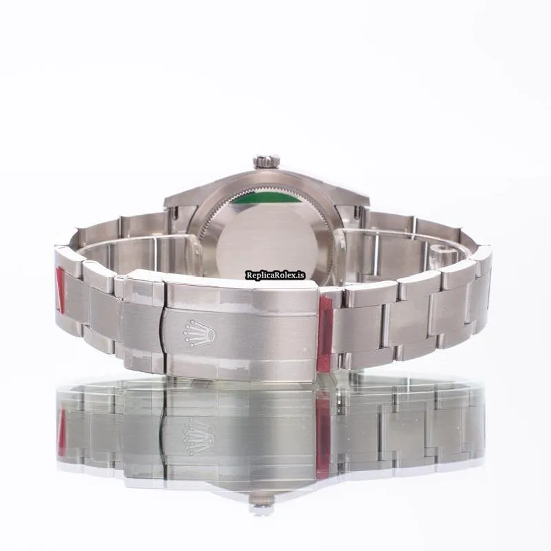 Epic Copy Rolex Oyster Perpetual 34 124200 Automatic Movement 34mm Steel Case Womens Watch - Image 4