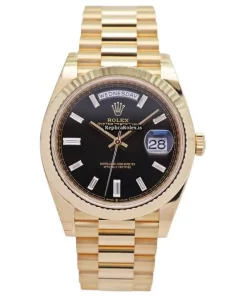 Perfect Replica Rolex Day-date 40 228238 Automatic Movement 40mm Yellow Gold Case Mens/unisex Watch