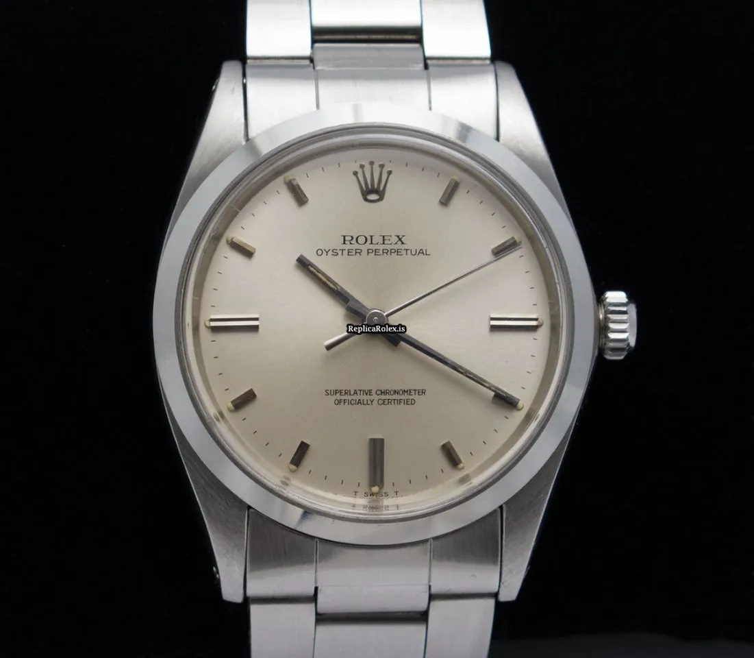 High Quality Fake Rolex Oyster Perpetual 1018 Caliber 1570 Automatic Movement 36mm Steel Case Mens/unisex Watch
